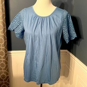 Banana Republic Flutter Sleeve Tee